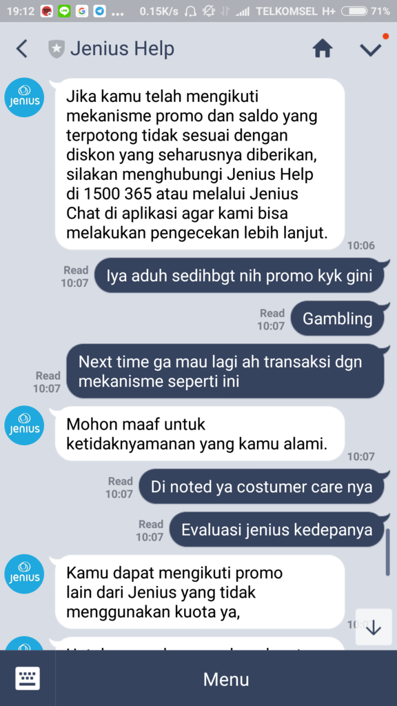 &#91;Share Pengalaman&#93; Dikecewakan Promo Jenius x Dinomarket