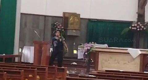 Suliyono Penyerang Gereja St Lidwina Ikrar Ingin Nikahi Bidadari