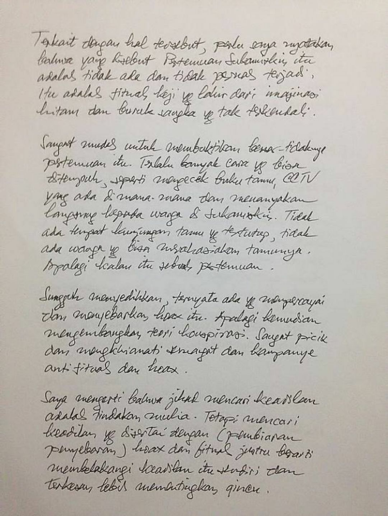 Anas Urbaningrum Tulis Surat Sindiran Untuk SBY : "This Is Not My War"
