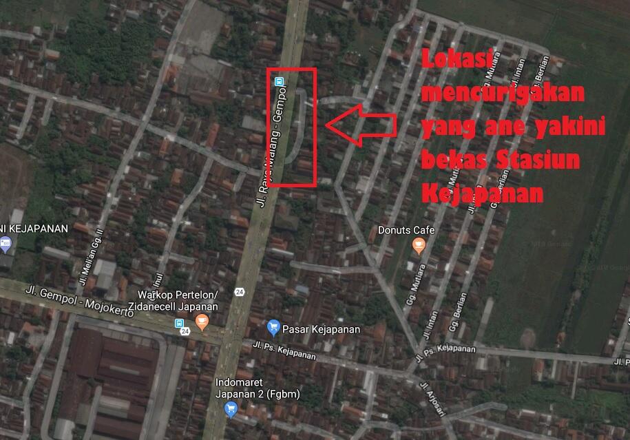 Sejarah Rel Kereta Api Mojokerto Bagian Timur yang Menuju ke Pasuruan