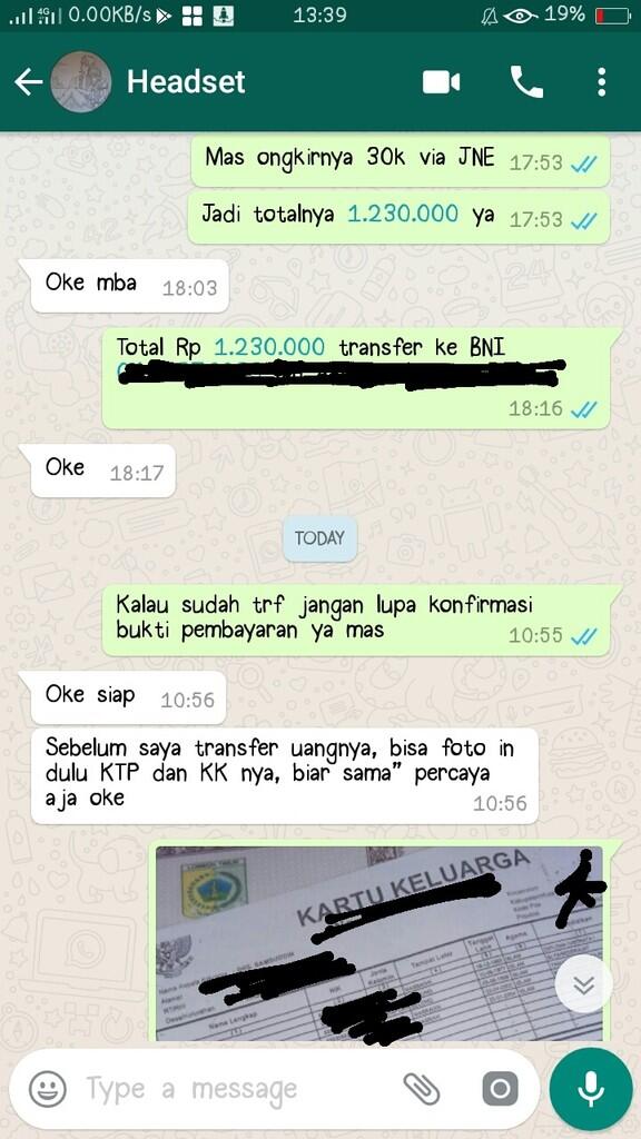 HATI-HATI PENIPUAN DENGAN MODUS KTP ATAU IDENTITAS LAIN