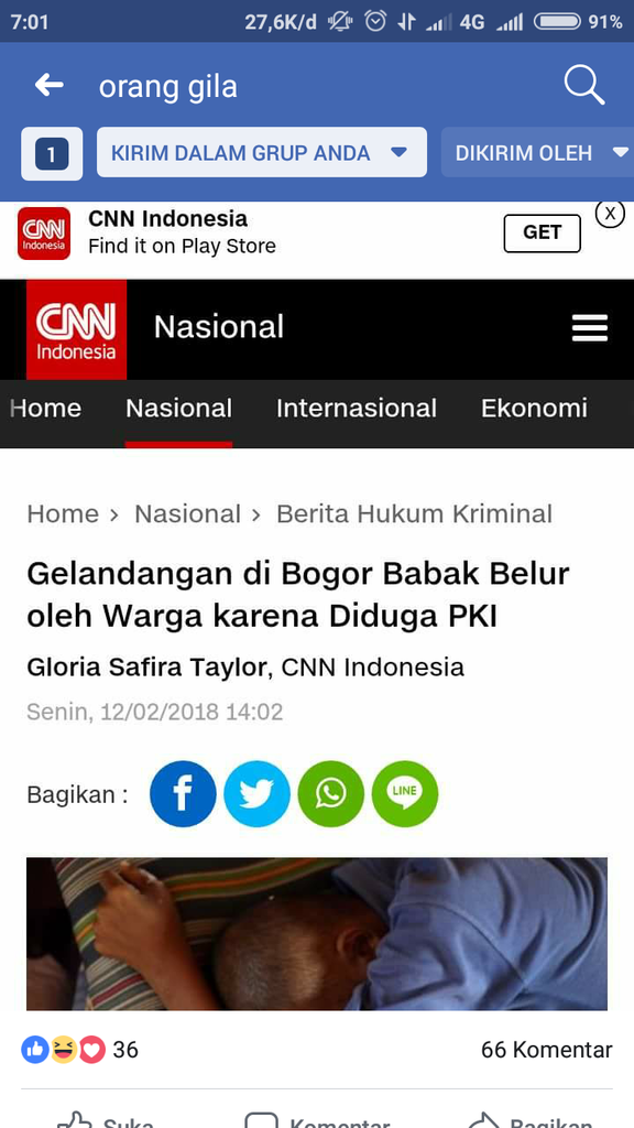 Ulama Curigai Serangan Orang Gila ke Ulama Direkayasa