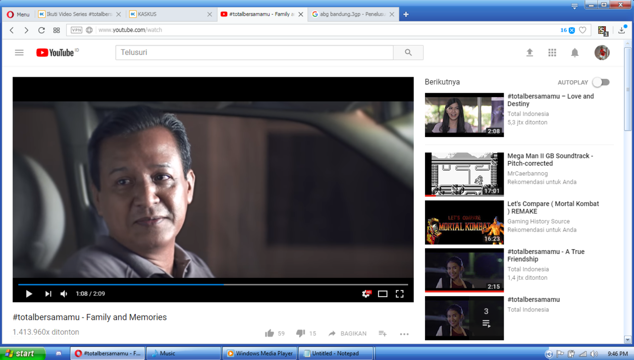 Sepahit-pahit kehidupan, pasti tidak sepahit emping Magelang #totalbersamamu