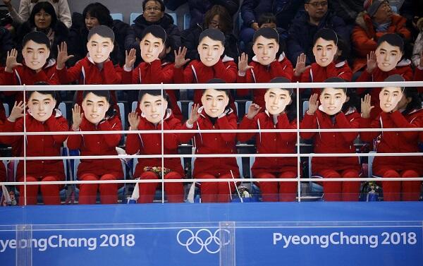 Serba Serbi Cheerleader Korea Utara di Pyeongchang Olympic 2018 