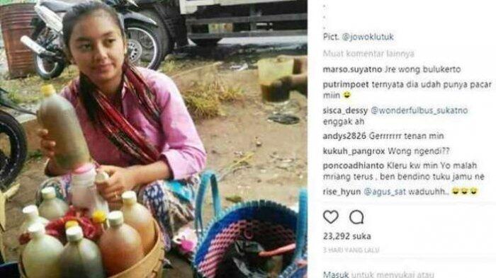 Ini Impian Gadis Cantik Penjual Jamu Gendong