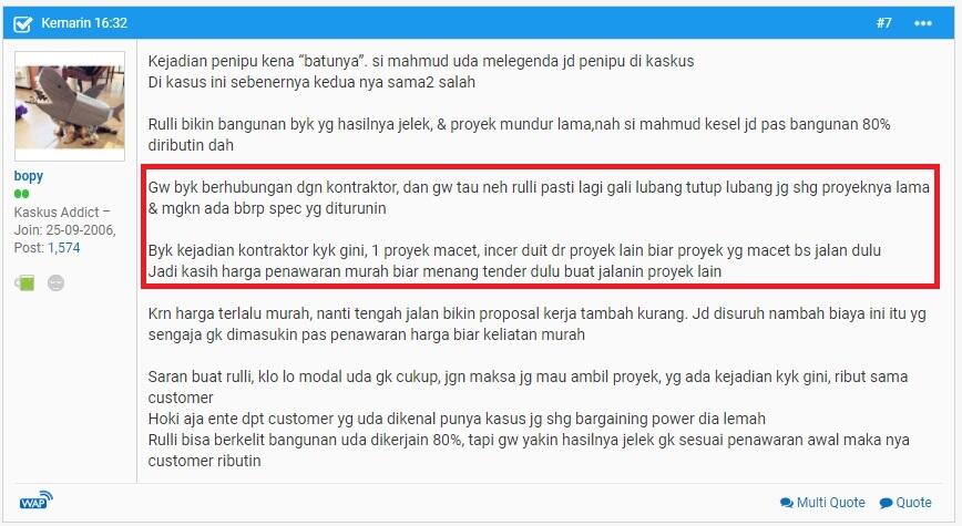 Lanjutan Penipuan Garis Cipta Karsa Rulli Rosalli ,Saadah,Rino Angki R,Septi R 940jt