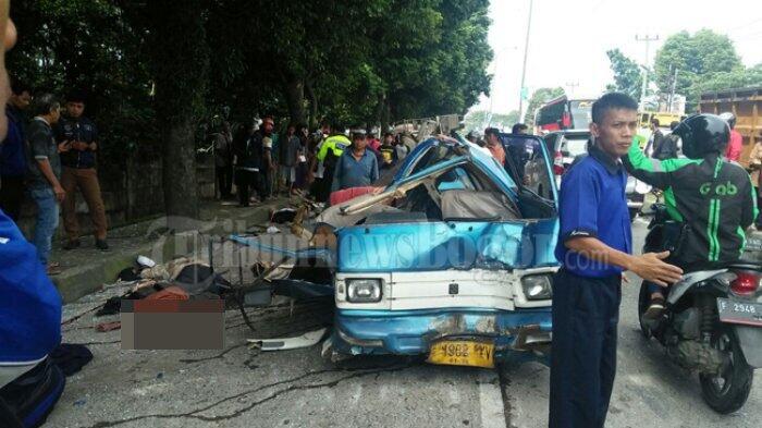 Rombongan Pengantin Tewas Ditabrak Truk Molen Korban 