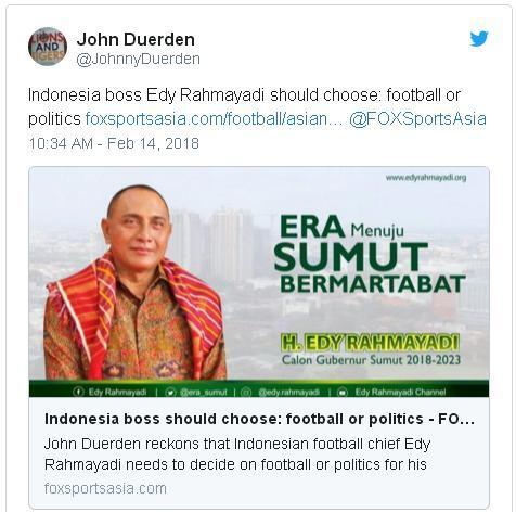 Edy Rahmayadi Cuti untuk Maju Cagub, Media Asing Sebut Seperti Lelucon