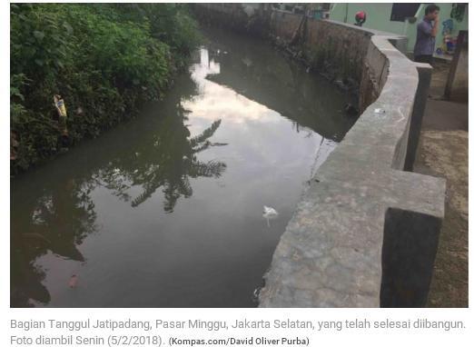 Anies Pilih Pinggir Sungai Diberi Bronjong ketimbang Dibeton