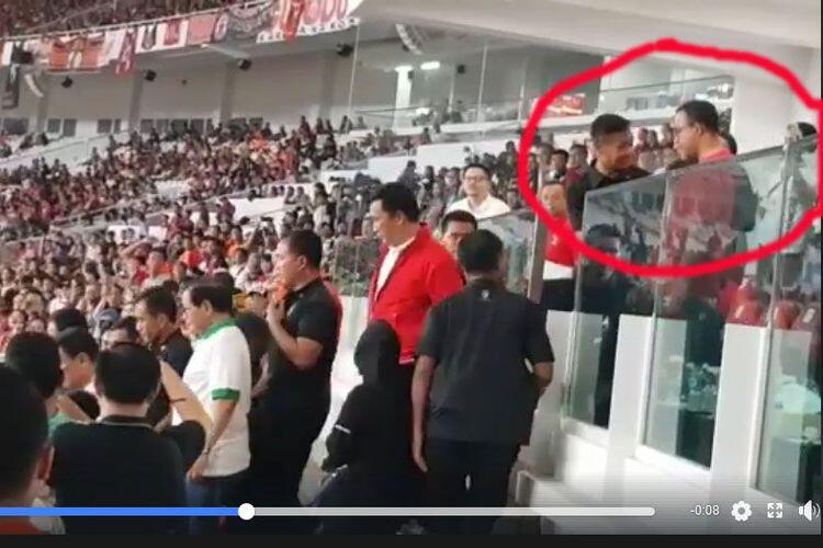 Viral, Video Anies Dicegah Paspampres Saat Akan Beri Selamat ke Persija