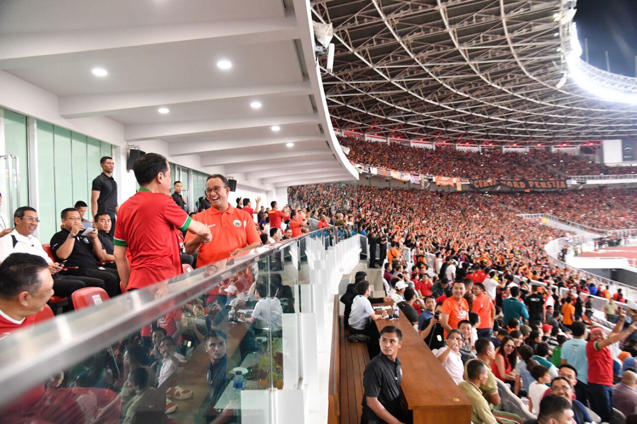 Ini Alasan Paspampres Cegah Anies Dampingi Presiden Saat Final Piala Presiden 2018
