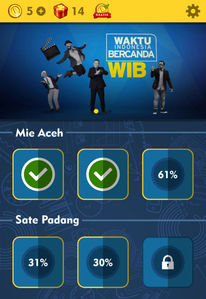 Jawaban TTS Cak Lontong di WIB KASKUS