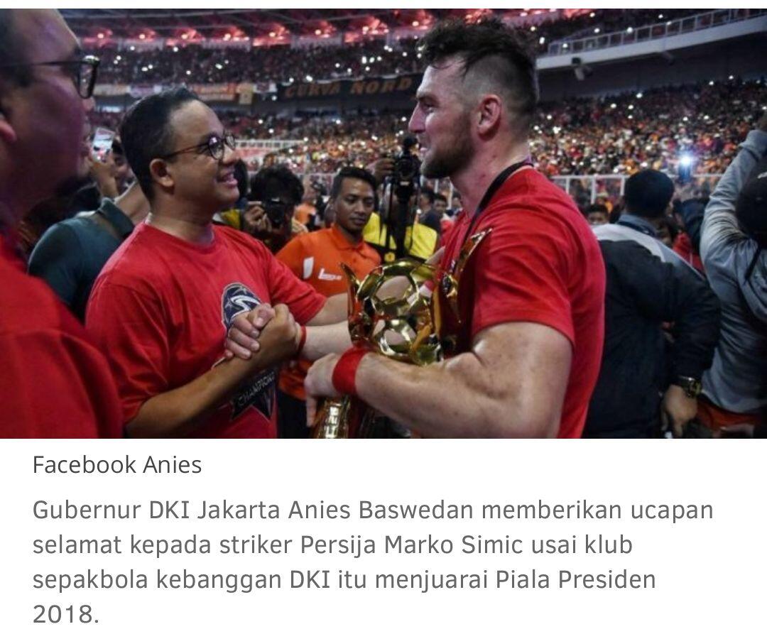 Anies dan Sandi Siap Bantu Perbaiki GBK