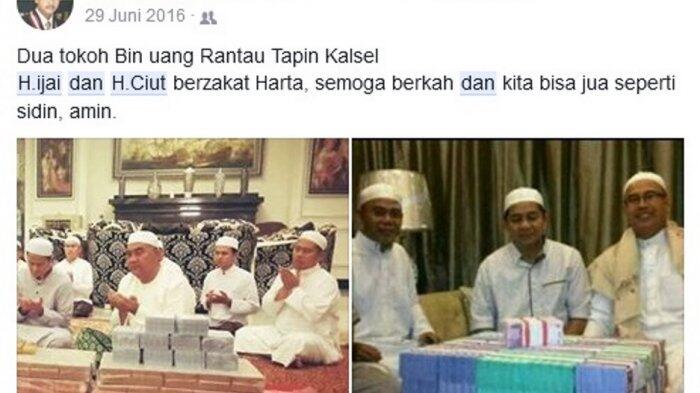 Wow, Zakat Raja Tambang Kalimantan H Ciut Juga Tak Kalah Heboh
