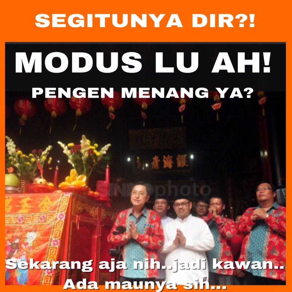 Sudirman Said Berkampanye Hingga Melakukan Ibadah di Klenteng