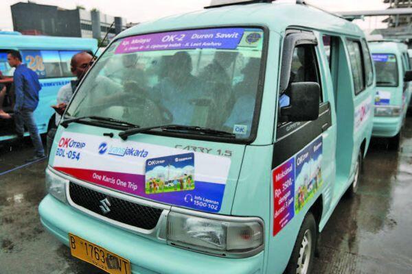 Operator Angkot Keteteran Jalani OK-Otrip