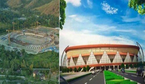 Melihat Pembangunan Stadion Papua Bangkit yang Akan Menyaingi GBK