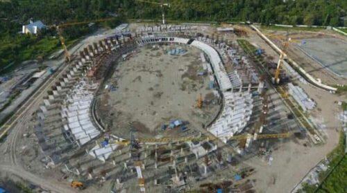 Melihat Pembangunan Stadion Papua Bangkit yang Akan Menyaingi GBK