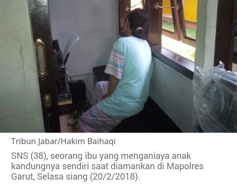 Seorang Ibu Di Garut Tega Menyetrika Tubuh Anak Kandungya