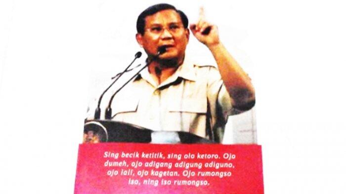 Surat Buat Prabowo Subianto: Becik Ketitik Ala Ketara