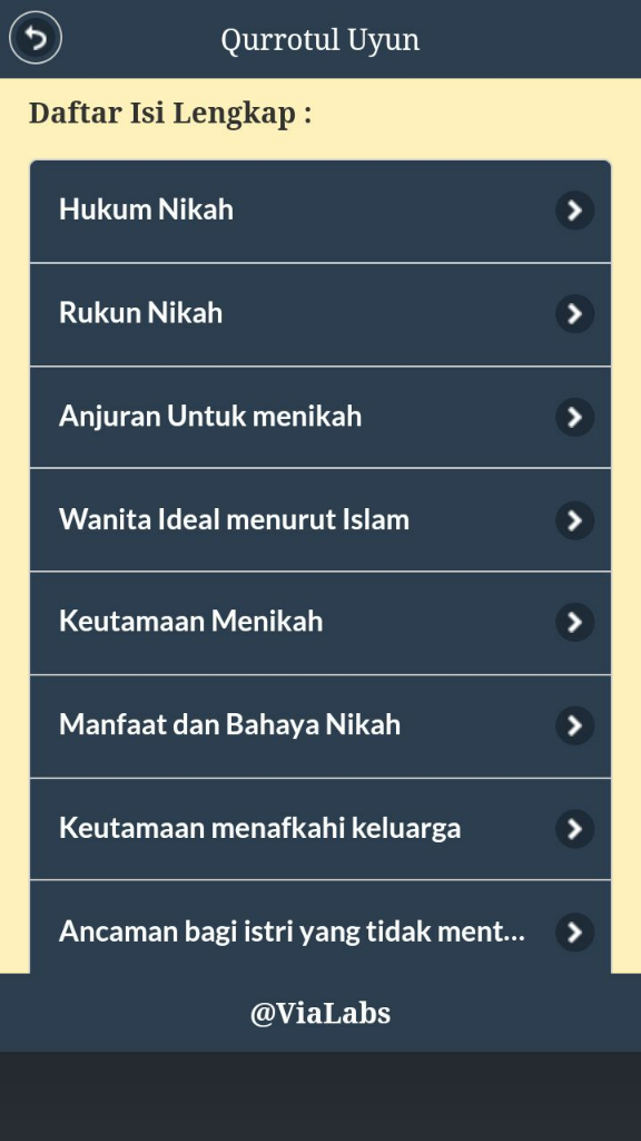 Kitab Qurrotul Uyun, Tuntunan Berumahtangga Yang Jarang Dipelajari Remaja Saat Ini
