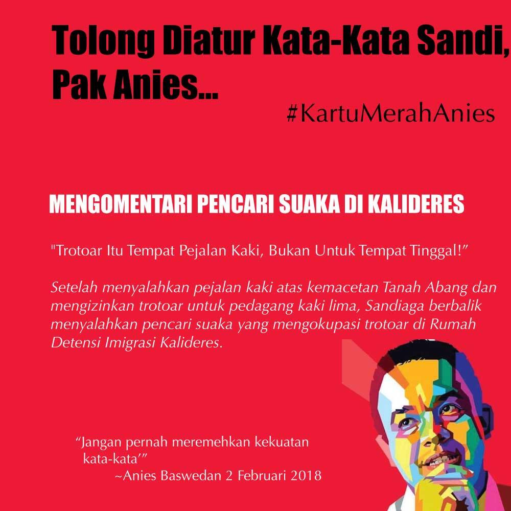 Kerja Hebat Dimulai dari Kekuatan Kata. Jadi Apa yang Sudah Dikerjakan Anies Gan?