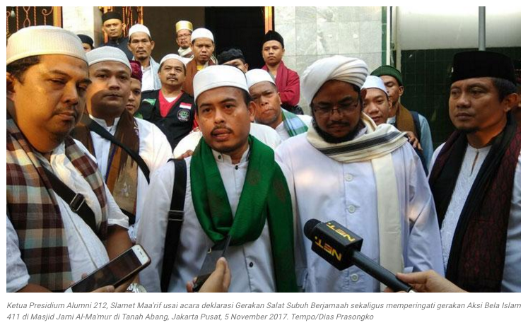 Ahok Ajukan PK, Ketua Presidium Alumni 212: Jangan Pancing Umat..