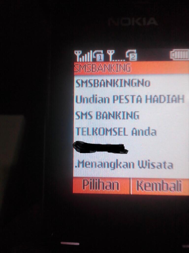 [SHARE] Notifikasi "Program Pesta SMS Banking 2017" dari Telkomsel Memotong Pulsa