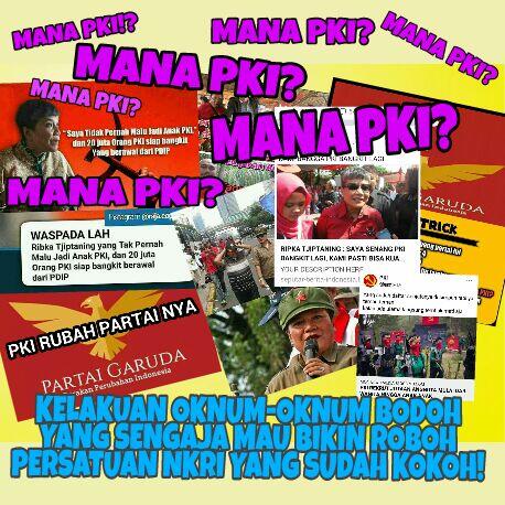 Hoax Mengenai Isu Kebangkitan PKI Semakin Menggelikan dan Meresahkan Masyarakat