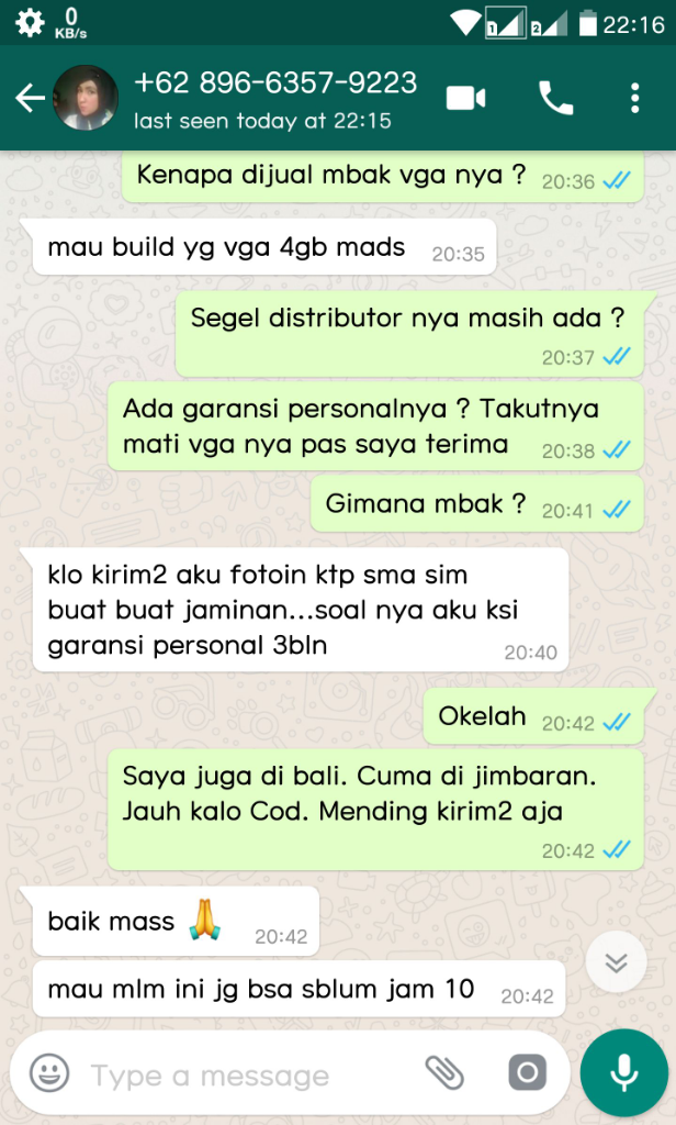 Kena Tipu Gegara Nafsuan