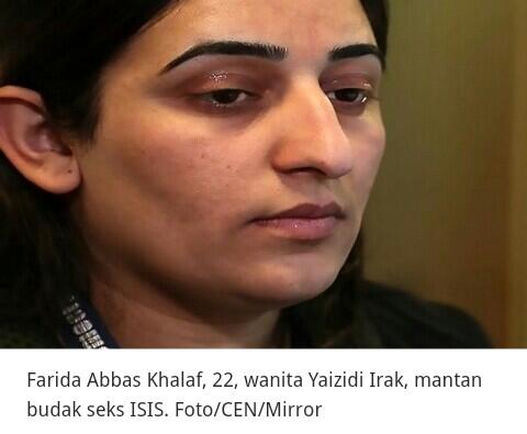 Eks Budak Seks ISIS: Saya Diperkosa, Dijual dari Jihadis ke Jihadis