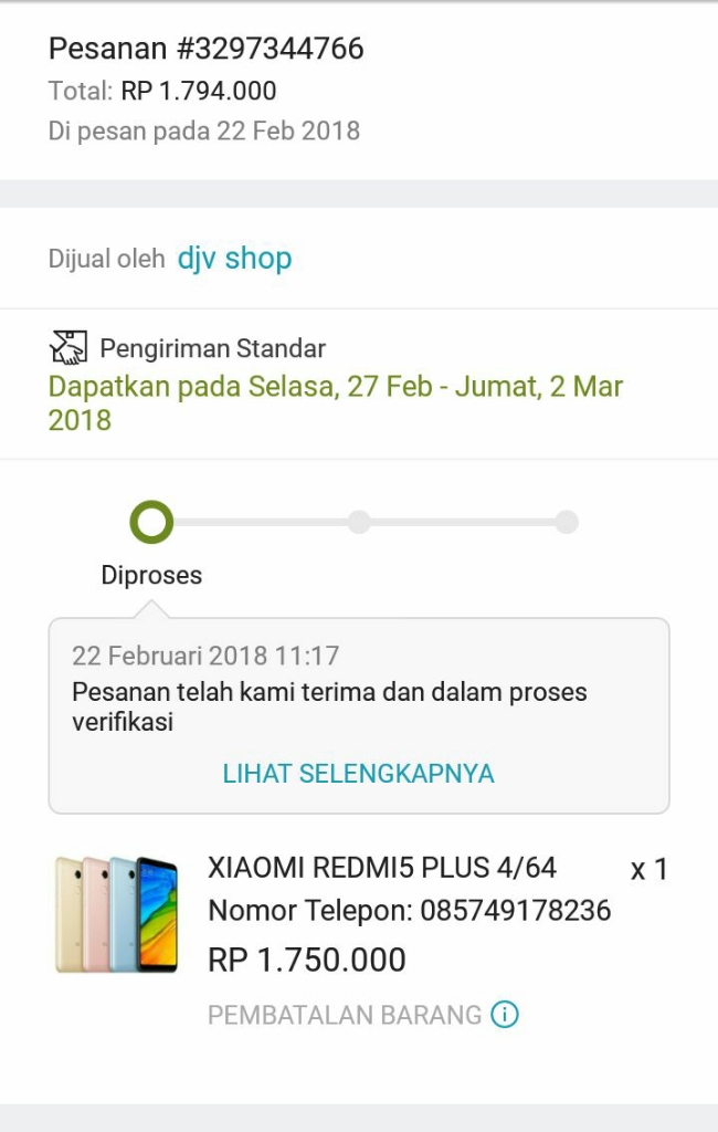Pengalaman Refund Olshop