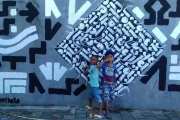 7 Seniman Pro-Israel Melukis di 3 Kota Indonesia