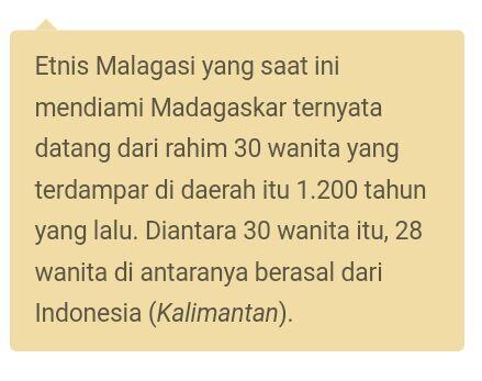 Menelusuri Jejak Suku Dayak Maanyan di Madagaskar