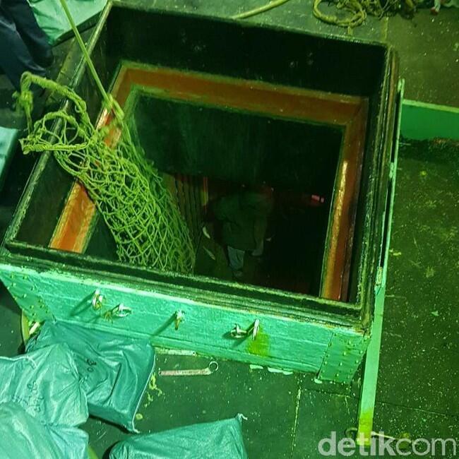 Muatan Diduga Sabu Jumlah Besar dari Kapal Berbendera Taiwan