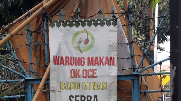 Warung Makan Oke Oce di Pasar Minggu Tutup