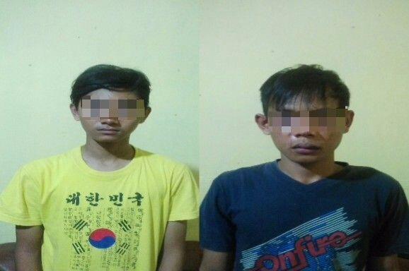 Apes, Dua Pelaku Jambret Ini Berhasil Ditangkap Warga
