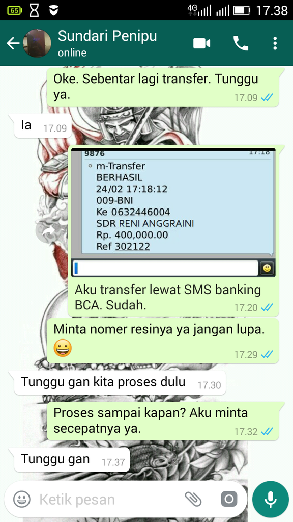 Mengerjai Sundari Olshop Si Penipu Online