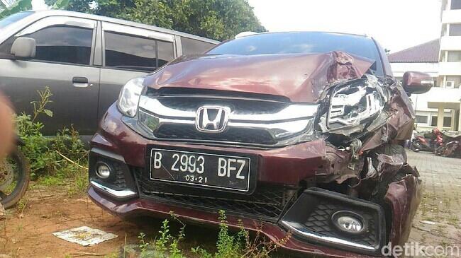 Penampakan Mobil yang Seruduk Bocah 7 Tahun hingga Tewas