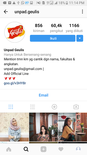 Mau Kuliah Cek Dulu Akun Instagram Yang Pamer Bidadari Kampus Impianmu Page 7 Kaskus 