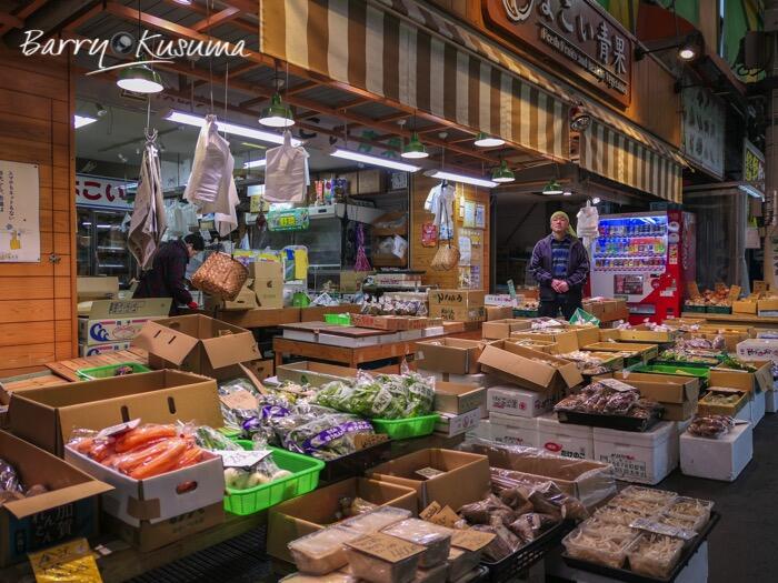 Omicho, Pasar seafood di Jepang yang terkenal sangat bersih.