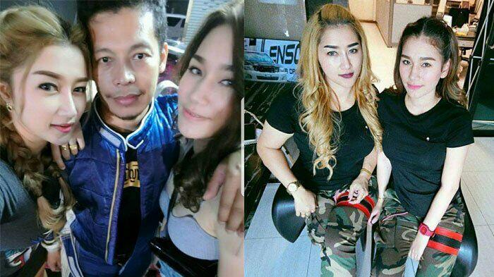 Punya Dua Istri Cantik Seksi dan Hidup Harmonis, Pria Thailand Ini Jadi Viral
