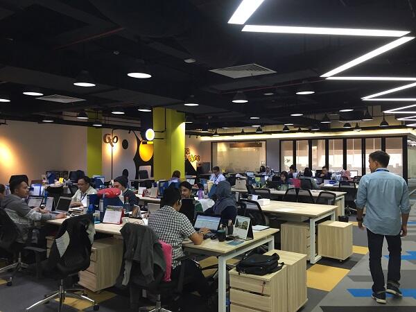 Ini Dia Penampakan Kerennya Kantor Baru Tiket.com, Intip Nih Gan!