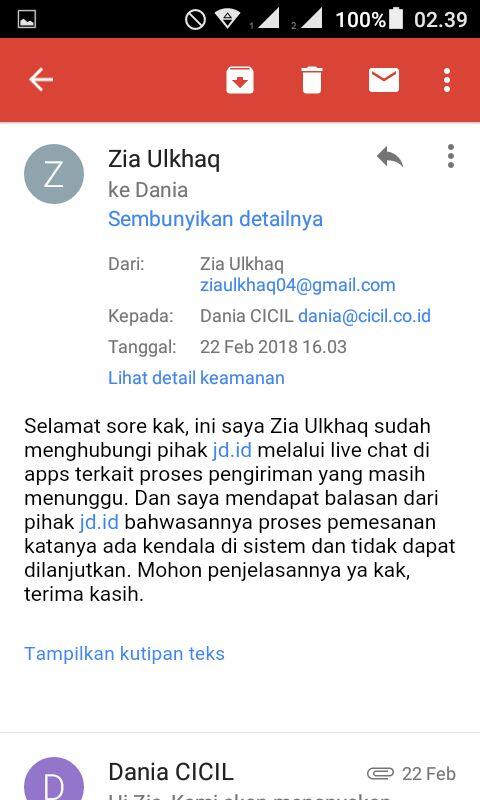 Waspada Berbelanja Di Jd.id Jika Tidak Ingin Bernasib Buruk Seperti Saya