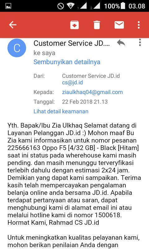 Waspada Berbelanja Di Jd.id Jika Tidak Ingin Bernasib Buruk Seperti Saya