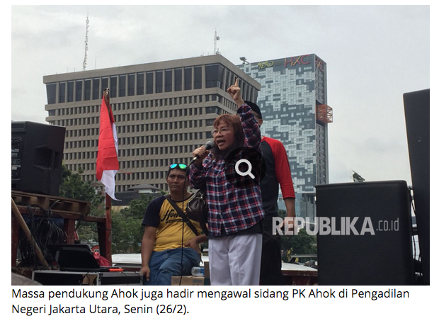 Massa Pro dan Kontra Ahok Mulai Berdatangan ke PN Jakut