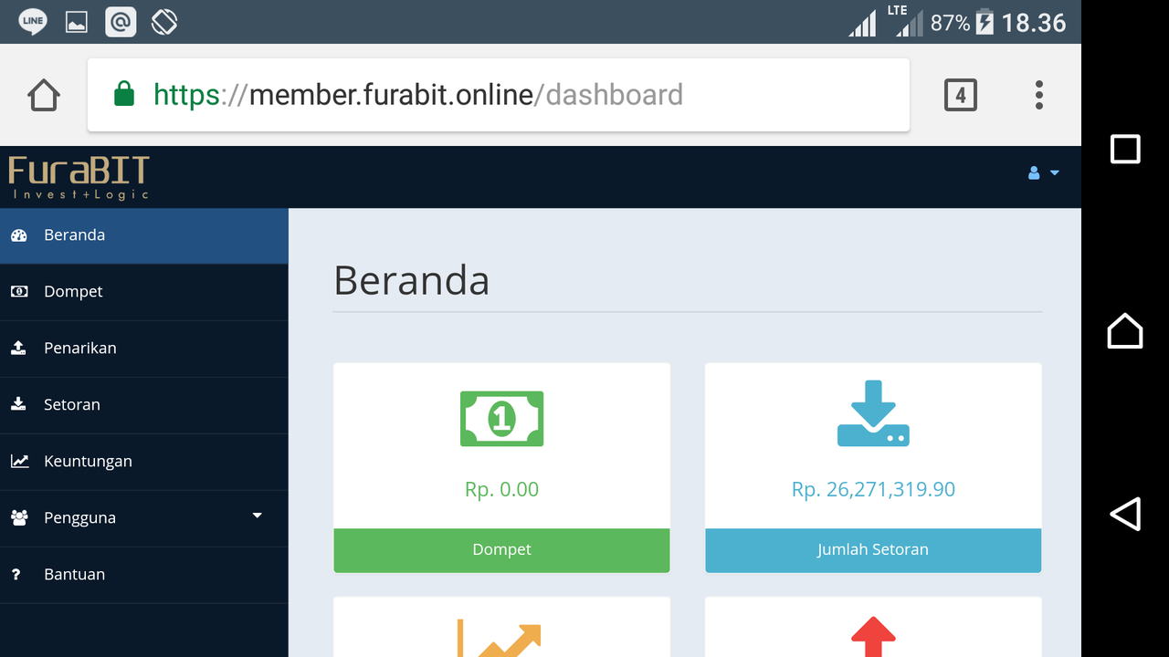 Pengalaman Manis Investasi di FURABIT, Profit 30% Perbulan. Terbukti gan