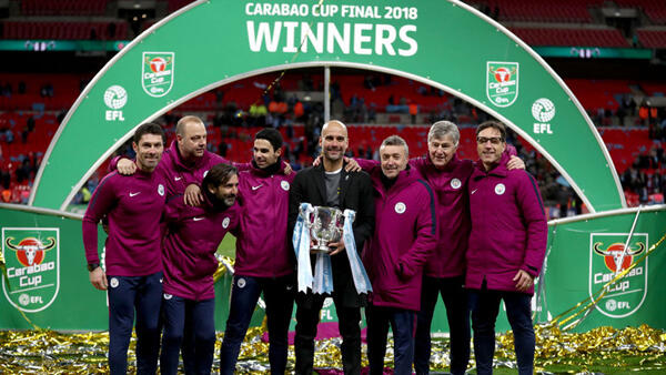 Manchester City Raih Trofi Piala Liga Inggris