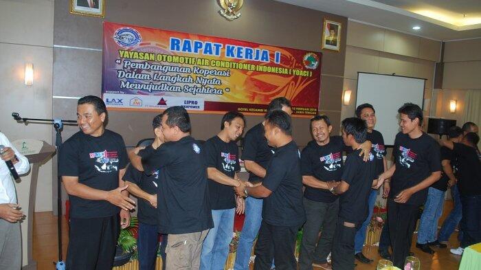 Geliatkan Bisnis, Komunitas Bengkel AC Mobil Kompak Dirikan Koperasi