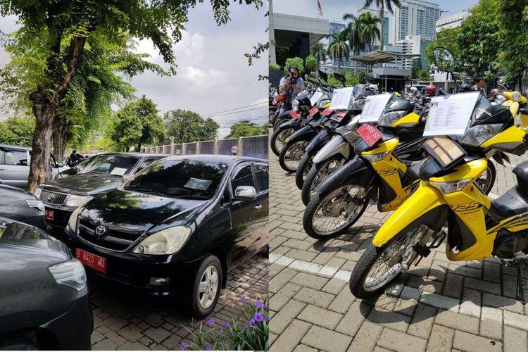 Ini Daftar Mobil dan Motor yang akan Dilelang KPK
